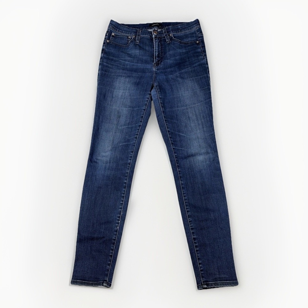 J. CREW Jean Womens 30T Blue 10" High Rise Toothpick Classic Heritage